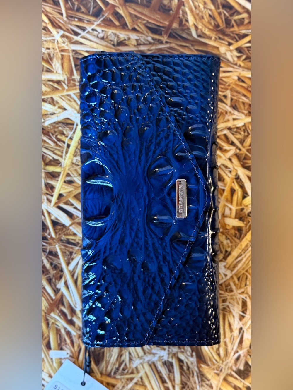 Brahmin Veronica Wallet in ANCHOR Blue NWT GORGEOUS